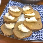 和食バル KO-IKI - ｺｰｽ いぶりがっこのクリームチーズ添え　2026.3.23