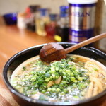 ラーメン幸 - チャーシューメン＠８００円+ネギ＠１００円