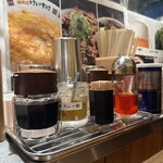 ニュー オールド スタイル 肉そば けいすけ - 卓上調味料