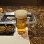 肉匠 コギヤ 宴庭  - 生ビール