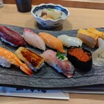 壽司 築地日本海 三島站前店