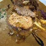 カレーマニア045-SPICE- - ハンバーグ断面