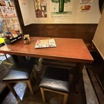 焼き鳥&焼きラム うまいける - 本日の席