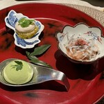 煙や - お通し（1000円）
