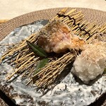 煙や - 若狭ぐじの松笠焼き（1680円）