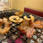 あみ焼き元祖しちりん - 料理写真: