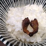 ふくいのこめとだし まるしん - 鯖のへしこ