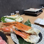 涮涮鍋 壽喜燒 螃蟹吃到飽 和牛與豬...然後是螃蟹 心齋橋站前店 - 