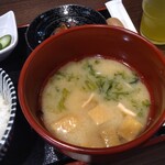 ふくいのこめとだし まるしん - お味噌汁