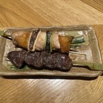 新宿 今井屋本店 - ねぎま　砂肝