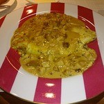 NOUVE - トリュフのオムレツ　ポルチーニ茸のソース