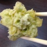 元祖手打そば いづるや - ふきのとう小ぶりのほうが旨い