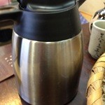 元祖手打そば いづるや - この中に蕎麦湯が