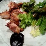 鉄板焼 安芸 - 赤鶏の鉄板焼