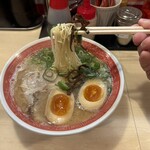 博多ラーメン にこいち - ねぎたまラーメン