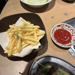 焼肉ホルモン 大松 - ポテトフライ