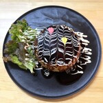 お好み焼き なかひがし - 極み厚焼き（豚）