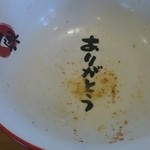 Ramen Ikkou - スープを飲み干せば『ありがとう』が出現！