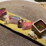 煙や - お造り盛合わせ（1780円）