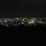 竹情荘 - 稲荷山からの夜景(2015.02)