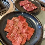 べんけい - 料理写真:ロースとハラミ