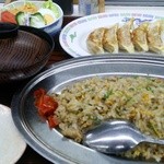 えびつラーメン - チャーハン定食