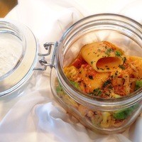 アルマーニ リストランテ - 瓶の中はパスタ～♪