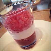 アルマーニ リストランテ - お口直しのシャーベット✩