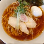 中華そば 大幸 - 料理写真:那須鶏中華そば&半熟たまご