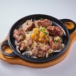 村さ来 - やわらかサイコロステーキ  ※加工肉使用