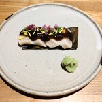 hibi - むね肉のたたき　生海苔ソース