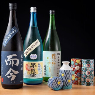 全国から厳選！日替わりで入荷する様々な地酒