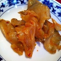 横浜中華街 重慶飯店 本館 - スペシャルランチのザーサイ