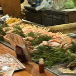 力丸 法善寺横丁 炉ばた焼 水かけ茶屋 - 