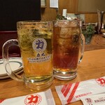 力丸 法善寺横丁 炉ばた焼 水かけ茶屋 - 
