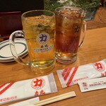 力丸 法善寺横丁 炉ばた焼 水かけ茶屋 - 