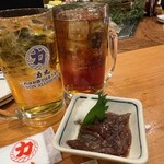 力丸 法善寺横丁 炉ばた焼 水かけ茶屋 - 