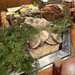 力丸 法善寺横丁 炉ばた焼 水かけ茶屋 - 