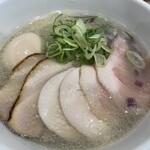 貝麺 あおみ - 貝出汁中華そば（塩）・特製