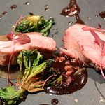 コシモ・プリュス - フランスシャランの鴨　ナッツとトリュフのソース