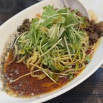 四川担担麺 阿吽 - つゆ無し黒胡麻担々麺