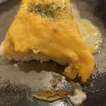 いこい珈琲 - お皿代わりの鉄板が良い