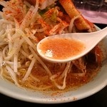 らぁめん大山 - 「紅富士大麺豚Ｗ」