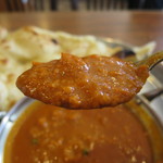 クリスナキッチン 本格インド・ネパール料理店 - キーマカレー（ベリーホット）リフトアップ