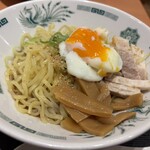 日高屋 - 汁無しラーメン