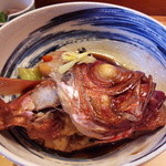 すし処 朋 - 地金目鯛の煮付け定食