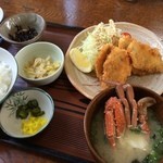 磯料理 魚伝 - アジフライ定食　￥2090