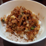 おおぜき中華そば店 - 【2/20限定】イカレトマトそば（850円）＋ライス（120円）