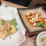 シュリンプダイニング えび庵 - 海老マヨ＆ガーリックシュリンプ
