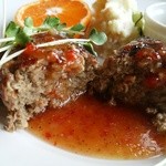 アルバトロス - トマトガーリックソースうまし。